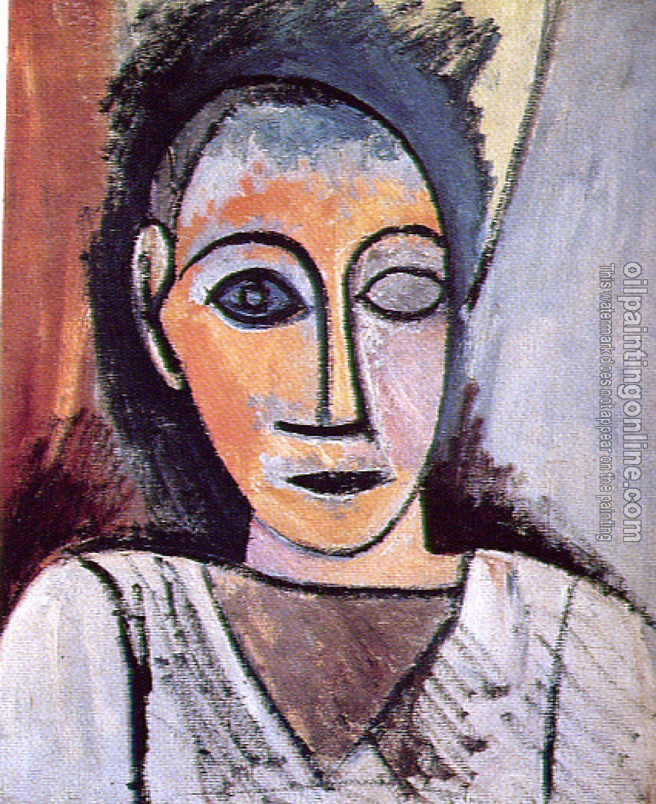 Picasso, Pablo - bust of a man